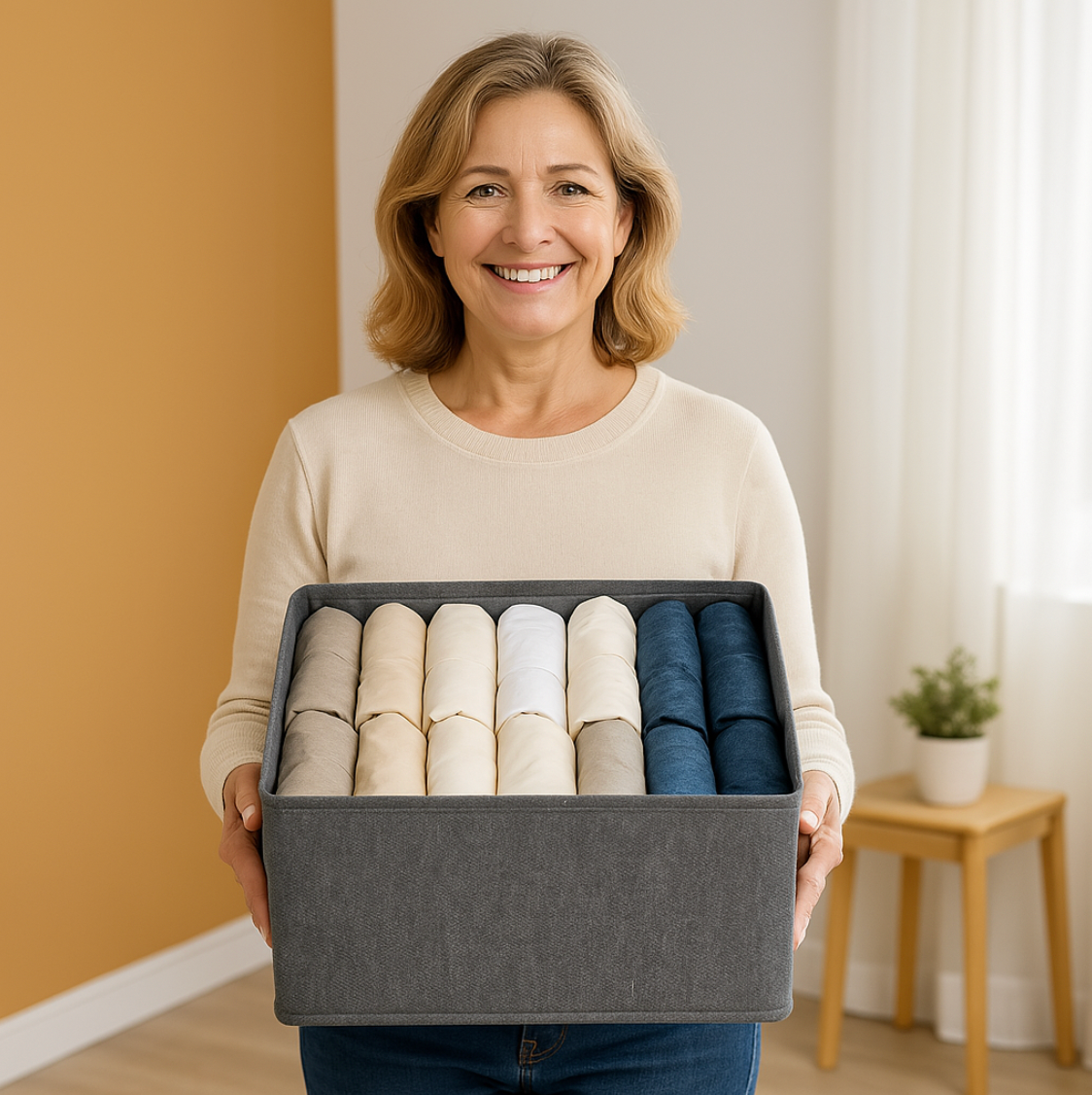 ¡Despídete del desorden en segundos! 🧹 Organiza tu hogar fácil y rápido con este Pack de 3 Organizadores Plegables Multiuso