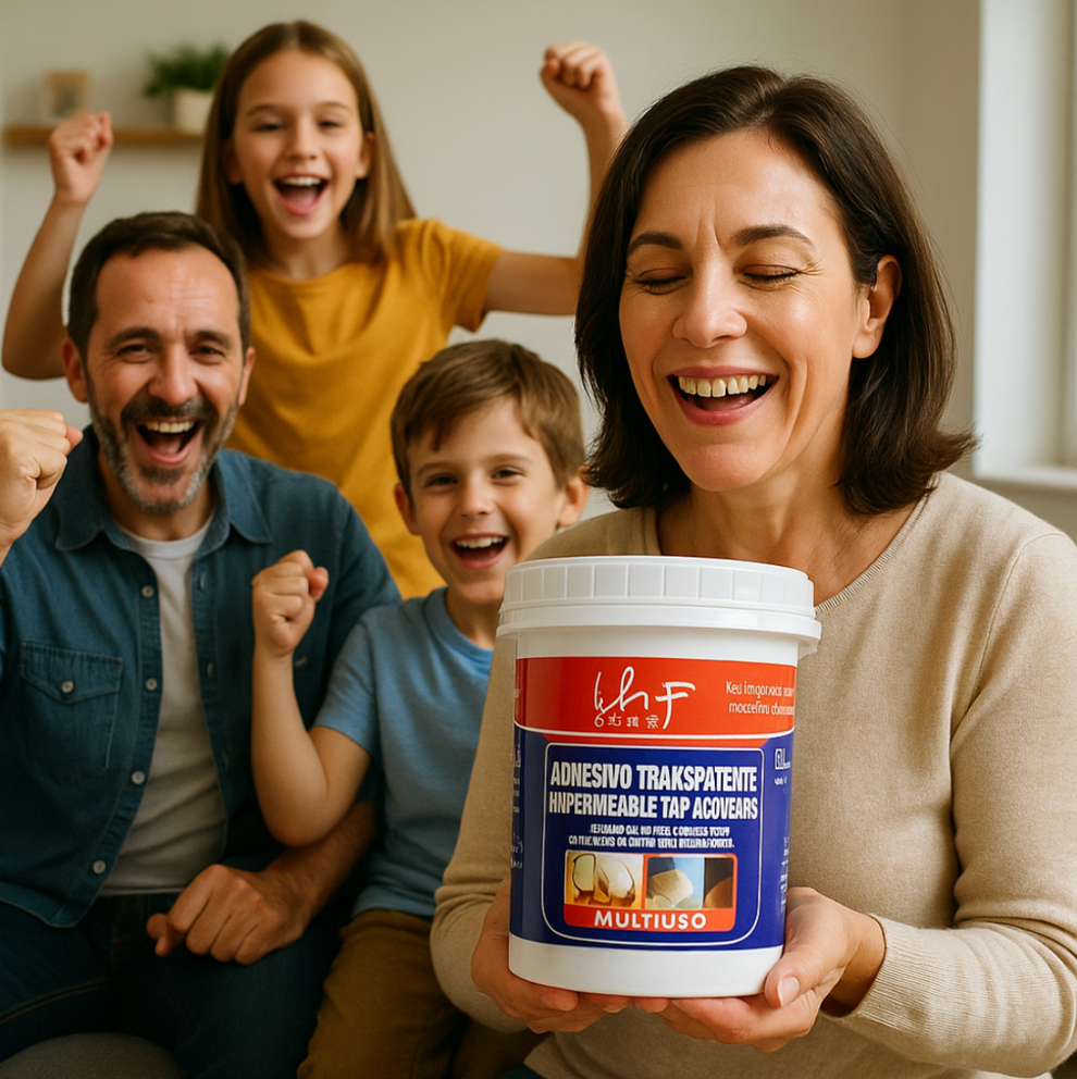 Elimina Filtraciones al Instante con el Sellador Transparente de 1 kg – ¡Invisible, Potente y Listo para Proteger tu Hogar!