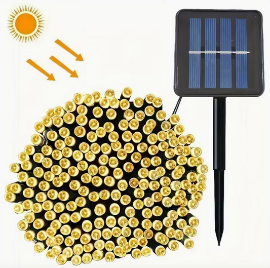 EcoLuz: Brilla esta Navidad con luz solar 100% gratis. Pack de 4