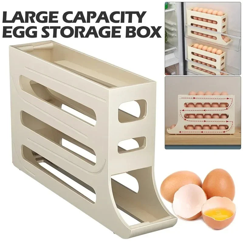 🥚 Pack x2 Dispensadores de Huevos – Dile Adiós al Desorden y a los Huevos Rotos 💥
