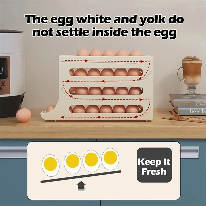 🥚 Pack x2 Dispensadores de Huevos – Dile Adiós al Desorden y a los Huevos Rotos 💥